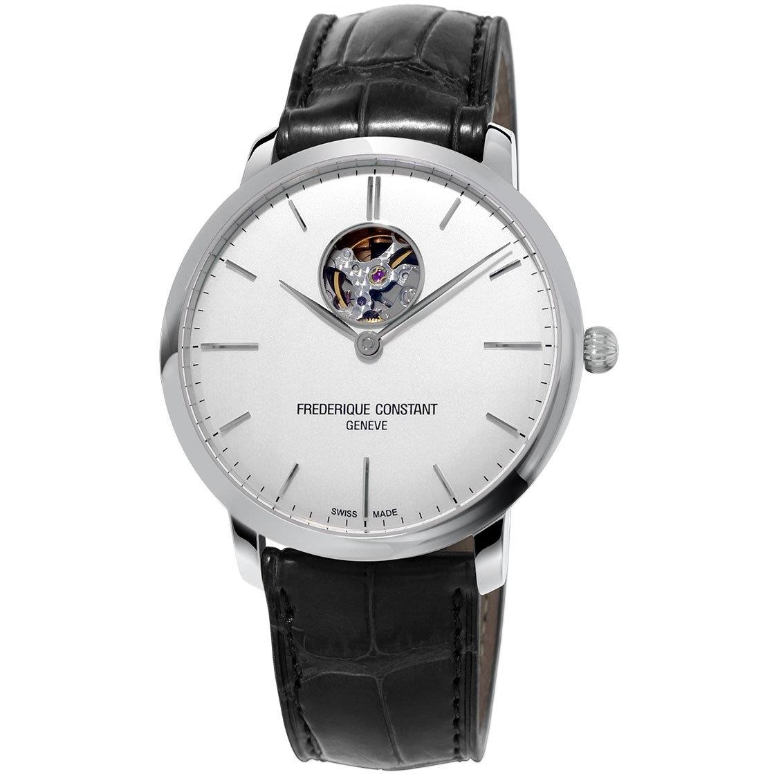 FREDERIQUE CONSTANT SLIMLINE HERREN-ARMBANDUHR 40MM LEDER AUTOMATIK FC-312S4S6