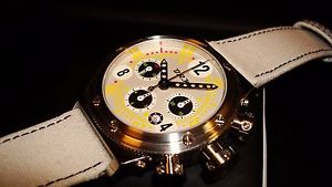 BRM V-15 Automatic Chronograph & Date. Swiss 7753 Valjoux Movement.  Brand New!