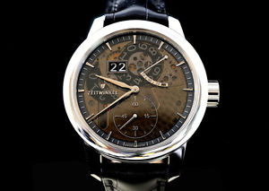 Zeitwinkle 273SA Saphir Fume wristwatch