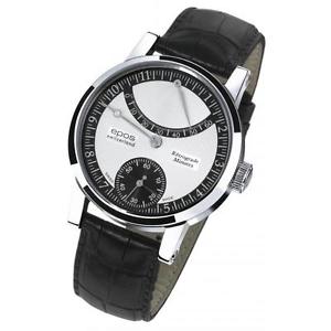 Epos 3379 Collection Sophistiquee Retrograde Minute SS (Excellent)