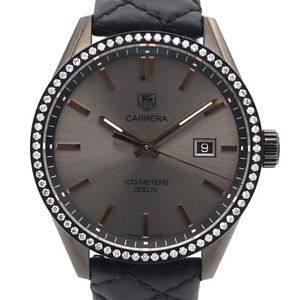 Free Shipping Pre-owned TAGHEUER Carrera WAR101B.FC6367 Cala Dervigne Limited
