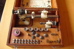 Bergeon Watchmakers Lathe, 8mm,  Bergeon Uhrmacher Drehbank.