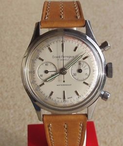 VINTAGE GIRARD PERREGAUX CHRONOGRAPH MANUAL CAL.4009 EXCELSIOR PARK MENS 37.5mm