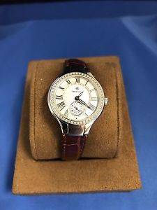 New / Old Stock Philip Stein 28mm Mini Diamond Bezel MOP Watch Stainless