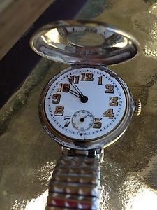 W.W.1 Sterling Silver BREVET trench watch
