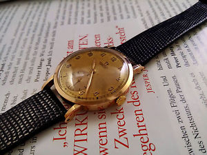 Vintage Rare 18k Omega Chronometre Cal.30t2rg Ref.2366 no chronograph 18kt Rose