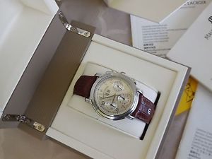Maurice Lacroix Masterpiece Flyback 40mm SS Automatic Men's Watch 05826, Excel.