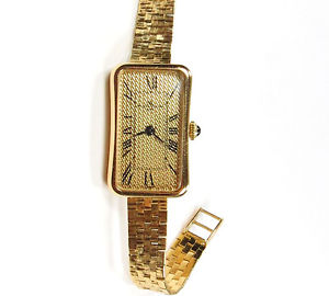 VINTAGE, LADIES, 18K YELLOW GOLD BAUME & MARCIER, SWIIS, WRIST WATCH