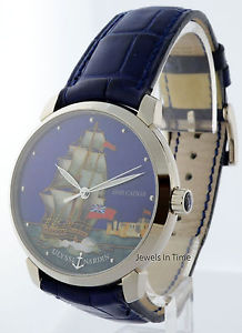 Ulysse Nardin San Marco HMS Caesar Cloisonne 18k Gold Watch Box/Paper 8150-111