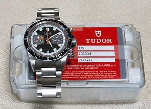 TUDOR HERITAGE CHRONOGRAPH 70330N  FUNCTIONS FLAWLESSLY AND KEEPS AMAZING TIME!!