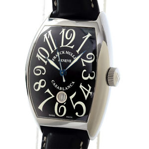 Free Shipping Pre-owned Men's Casablanca 8880SCDT CASA Stainless Steel