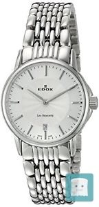 EDOX 57001 3M AIN - OROLOGIO DA POLSO DA DONNA, CINTURINO IN ACCIAIO INOX COL...
