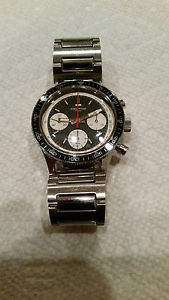 Vintage 1960s Croton Skymaster Triple Register Valjoux 72 Chronograph watch