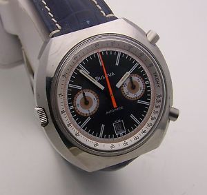 Vintage Bulova Automatic Chronograph Caliber 12 Chronomatic w/ Buren Movement