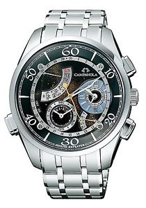 Citizen Campanola CTR57-1171 Wrist Watch for Men Comprication Japan