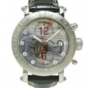 ZANETTI Art watch back scooter Automatic automatic Men's Pre-owned F/S #w253