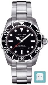 CERTINA - OROLOGIO DA POLSO, ANALOGICO AUTOMATICO, ACCIAIO INOX