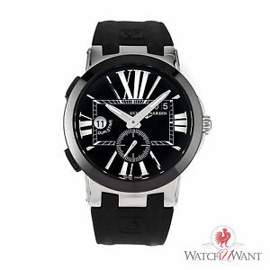 Ulysse Nardin Executive Dual Time  Stainless Steel 243-00-3/42 43