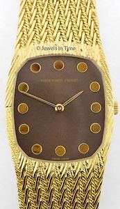 Audemars Piguet Vintage Dress Mens Mechanical 18k Yellow Gold Watch
