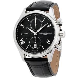 FREDERIQUE CONSTANT MEN'S RUNABOUT LEATHER BAND AUTOMATIC WATCH FC-392MDG5B6