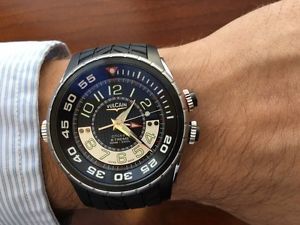 Vulcain Men's 101924.160RF Cricket X-Treme Swiss-Made Mechanical Watch Alarm