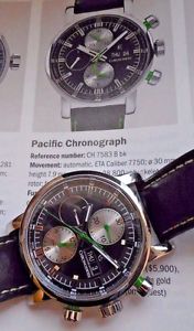 CHRONOSWISS PACIFIC DAY DATE SWISS CHRONOGRAPH AUTOMATIC MOVEMENT MSRP$6390.00