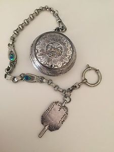 Minty C.Fly, London Verge Fusee With Amazing Devilseye Chain. Repousse. Date.