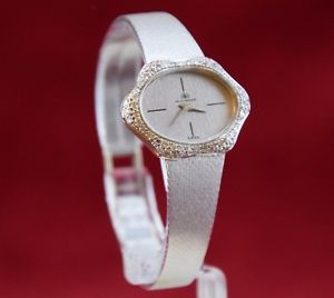 Damenuhr Bucherer 0,750 Weiß Gold Diamanten Handaufzug  Traumzustand Neuwertig