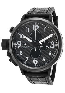 U-Boat Flightdeck Chronograph Ceramic Carbon Fiber Automatic Men's Watch 6203
