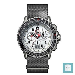 LUMINOX - F-22 RAPTOR OROLOGIO DA POLSO AL QUARZO UOMO CINTURINO IN NYLON NERO