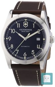VICTORINOX SWISS ARMY 241565 - OROLOGIO DA POLSO UOMO, PELLE, COLORE: MARRONE