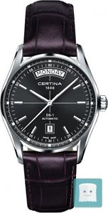 CERTINA - OROLOGIO DA POLSO, ANALOGICO AUTOMATICO, PELLE