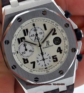 AUDEMARS PIGUET ROYAL OAK OFFSHORE SAFARI WHITE RARE!!!