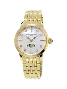 Frédérique Constant FC-206MPWD1S5B Slimline Moonphase Quartz movement 5 Jewels