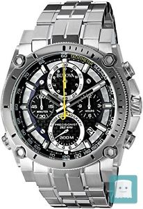 BULOVA PRECISIONIST 96B175 - OROLOGIO DA POLSO UOMO, ACCIAIO INOSSIDABILE
