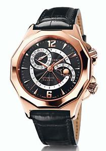 CONCORD Mariner Reveil 18 K Pink Gold Limited to 50 pc Alarm Moonphase Automatic