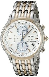 Citizen Eco-Drive Women's FC5006-55A World Chronograph A-T Watch
