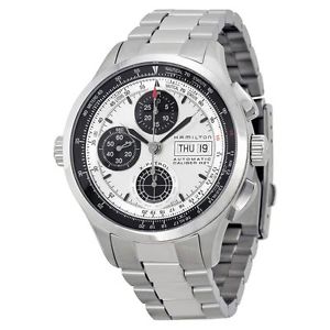 Hamilton H76566151 Mens Silver Dial Analog Automatic Watch