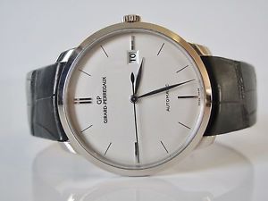 GIRARD-PERREGAUX GP 1966 RÉF. 49525 en OR BLANC 750 AUTOMATIC BOÎTE/PAPIERE