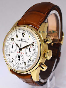 Girard Perregaux F.1 Ferrari Chronograph Watch 18k Gold Box/Papers 4945