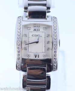 Ebel Brasilia E9976M2S Diamond Bezel Dial Diamond Dial Women's Watch