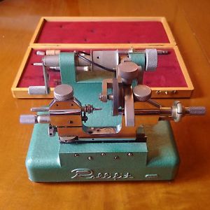 Rollifit Flume pivot polishing machine - watchmakers tools - Zapfenrolliergerät