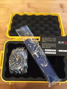 ZIXEN NITROX LS.    BLUE DIAL BLUE BEZEL,   BRAND NEW