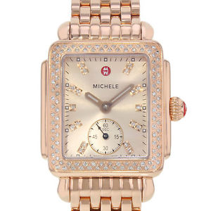 Michele Deco 16 MWW06V000093 Acier Inoxydable Quartz Montre Femmes