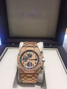 Audemars Piguet Rose Gold Watch 