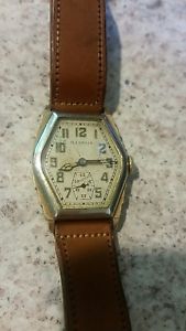RARE! Vintage Illinois Ritz Watch 14K Filled /parts only