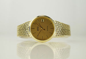 BWC Swiss 585 / 14K Gold Watch Armbanduhr