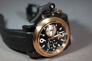 18K/PVD Graham Chronofighter Oversize Black Label Limited Ref.# 2OVBZ.B1A.K10B