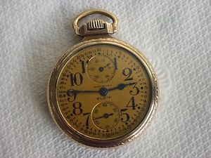 16s ELGIN UP/DOWN INDICATOR WATCH, 23 JEWELS, RUNS