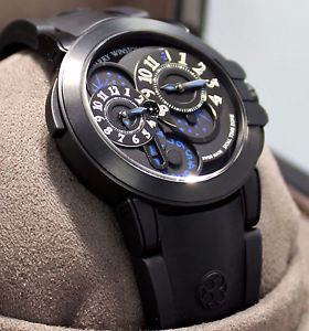 Harry Winston Ocean Dual Time Limited Edition Zalium /DLC 400/MATZ44ZKC.K2 *NEW*